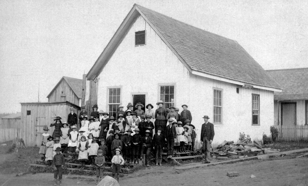 Hastings School, June 1886. Image:VSB Archives & Heritage