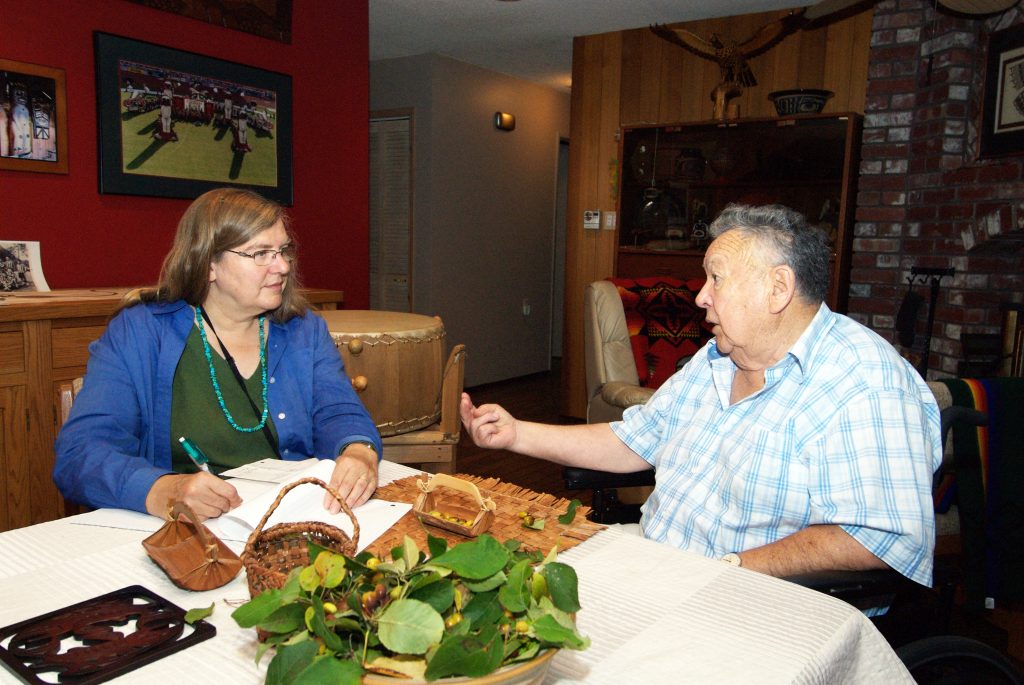 Kwaxsistalla Clan Chief Adam Dick and Nancy talk about tsəlxw (crabapples) and oulachen grease.