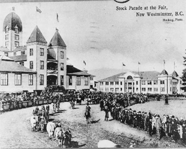 Stock Parade at the Fair, New Westminster