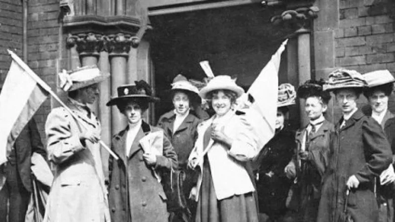 Women were enfranchised on April 5, 1917 in B.C. — the fourth province to allow women to vote after Manitoba, Saskatchewan and Alberta. But First Nations people and Asian-Canadians of Japanese, Chinese and South Asian couldn't vote until the late 1940s. Image: CBC.ca